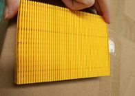 taglio pieghettato di carta del filtro dell'olio dell'OEM di spessore di 0.88mm secondo la dimensione del filtro