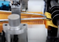 Linea di produzione pieghettante rotatoria di carta del filtro dell'aria Filtro dell'aria PLPG-350 320mm
