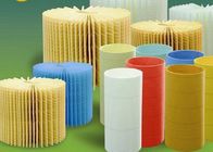 carta solidificata materiale del filtro del carburante dal filtrante giallo 130 g/M2